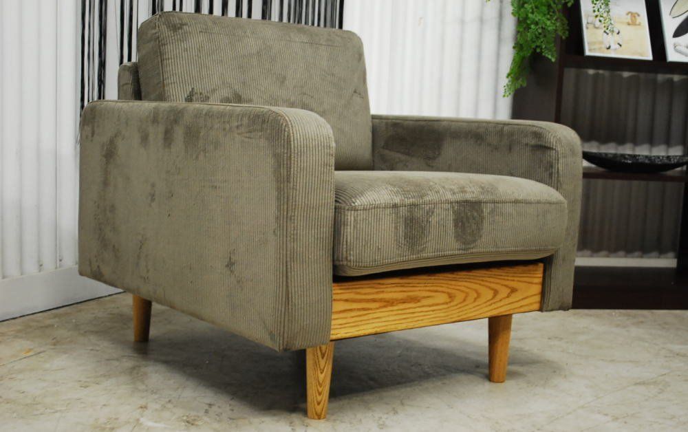 ナチュラルモダンインテリア コーデュロイ