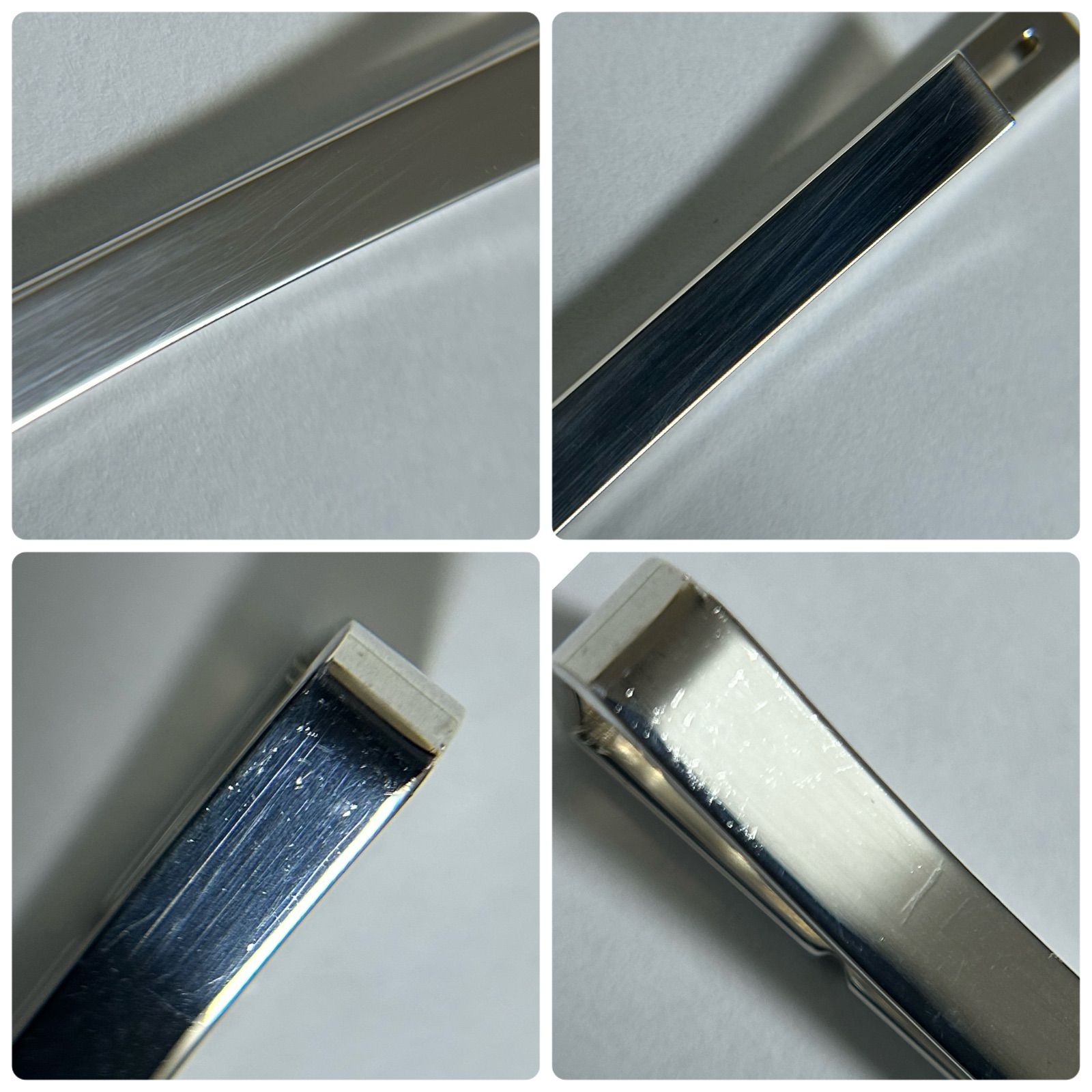 グッチ インフィニティ ノット ネクタイピン タイピン Silver