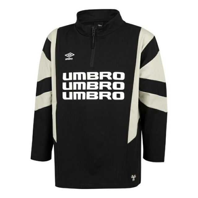 umbro アンブロ THE THIRD ウォームアップトップ ブラック 120 UUJWJF11 BLK | スポーツ 運動 サッカー フットボール サッカー用品 ファッション 服 ウェア サッカーウェア トップス ウォームアップト