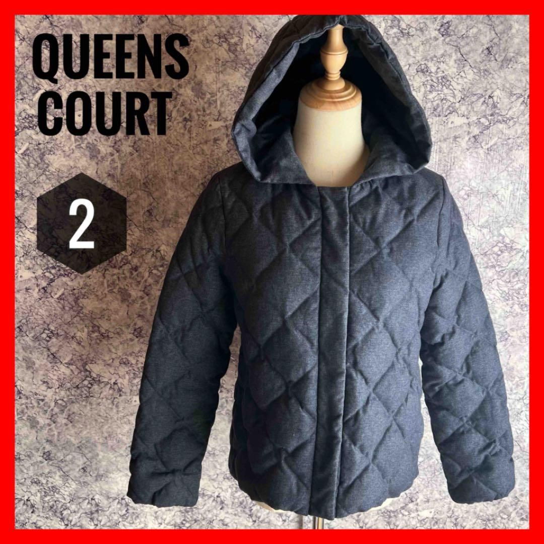 きれい QUEENS COURT クイーンズコート ダウン コート ビッキー