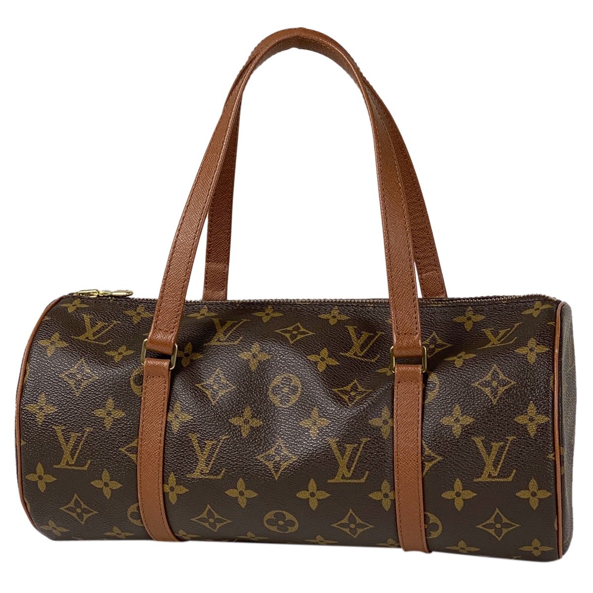 ルイ・ヴィトン Louis Vuitton パピヨン 30 バレルバッグ 筒型 旧旧型