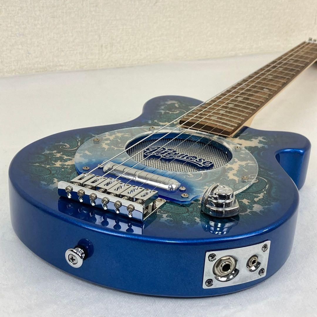 極希少 ピグノーズ PGG-200PL ミニエレキギター ブルー