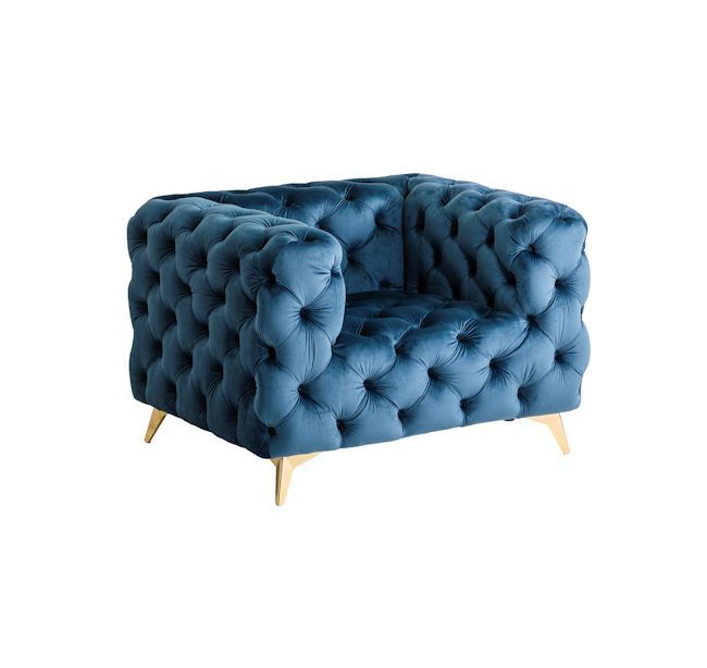 チェスターフィールドタイプ１人掛けソファ ベルベット １Ｐソファ（1071） チェスターフィールドタイプ1人掛けソファ ベルベット ソファー