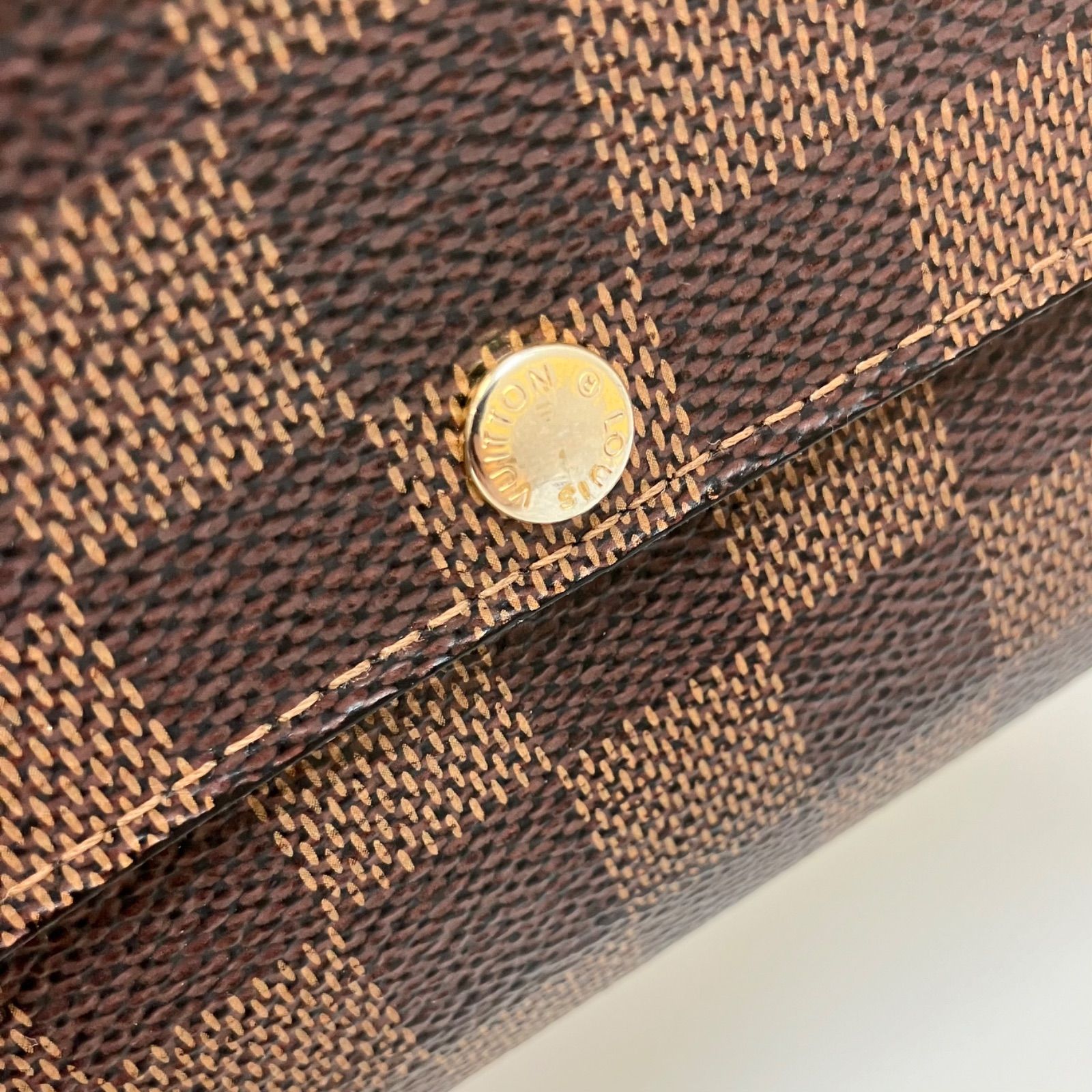 LOUIS VUITTON＊ ルイヴィトン ダミエ ポルトフォイユサラ 長財布 中古