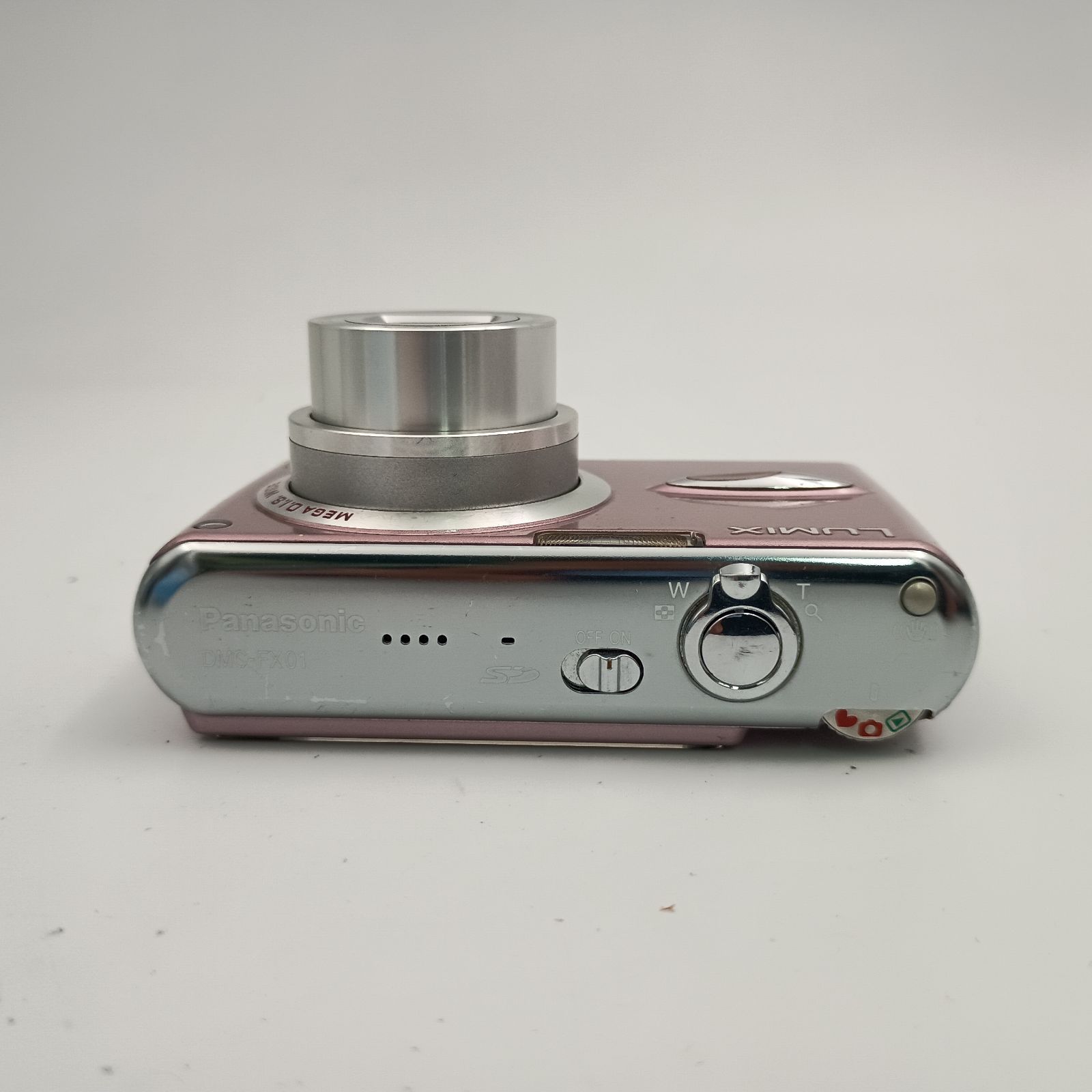 LUMIX DMX-FX01 ピンク コンパクトデジタルカメラ Panasonic LUMIX DMC-FX01 Compact Dijital Camera Pink