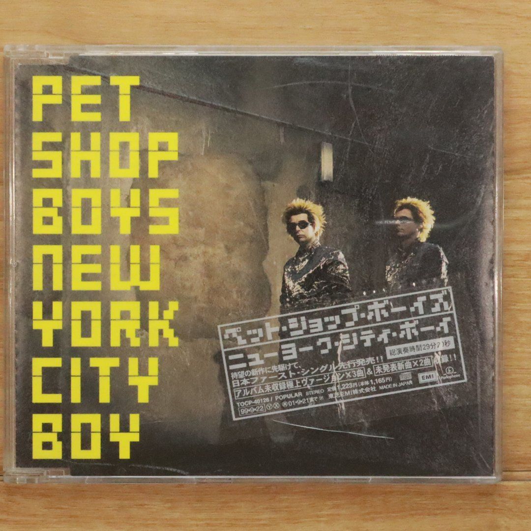 国内盤CD☆ペット・ショップ・ボーイズ/Pet Shop Boys□ ニューヨーク