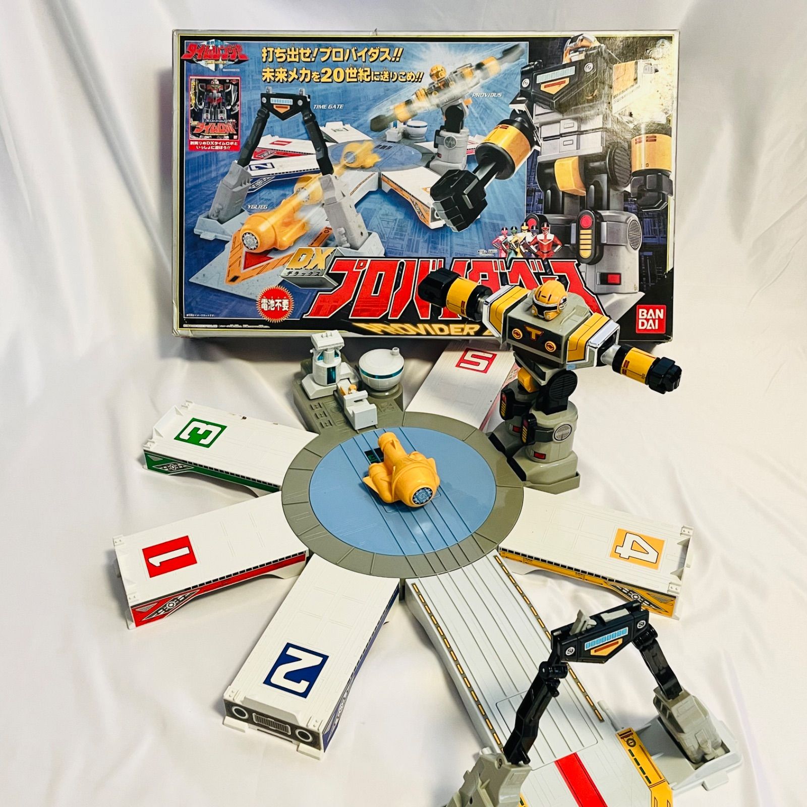 未来戦隊タイムレンジャー DXプロバイダーベース BANDAI バンダイ 箱 説明書