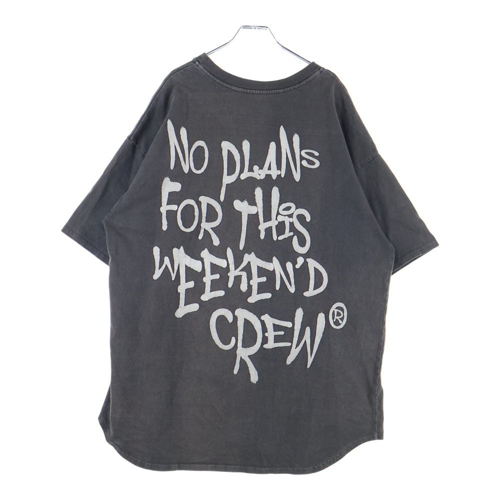 cvtvlist (カタリスト) オーバーサイズバックプリント半袖Tシャツ