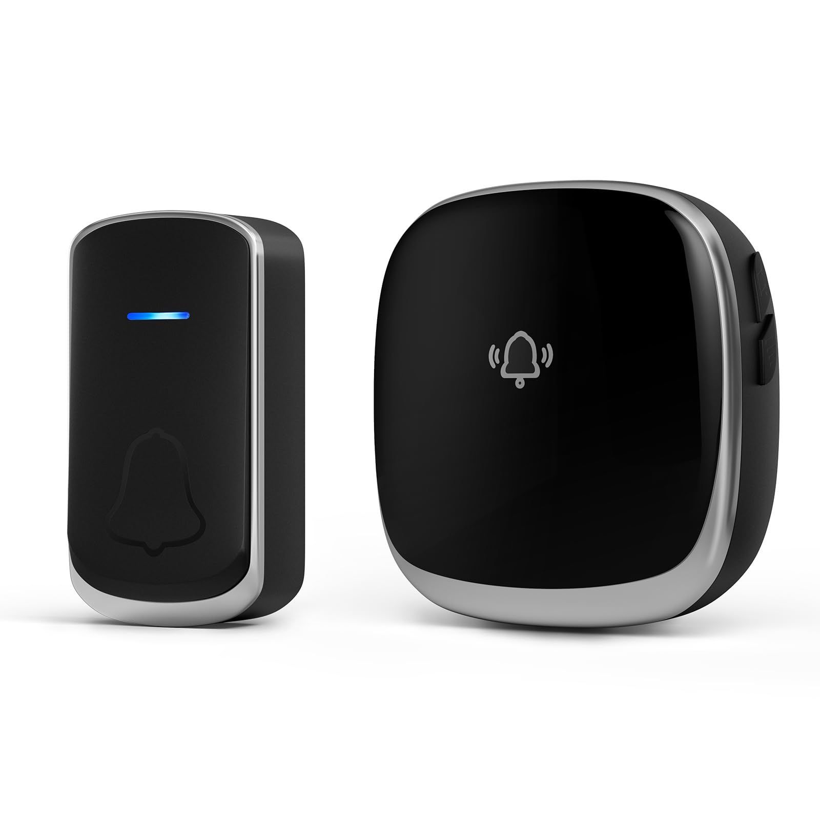 7色LED 防水防塵 ワイヤレスチャイム 玄関 音と光 自動発電 音と光で呼び出し 7色LED 防水防塵 ワイヤレスチャイム 玄関