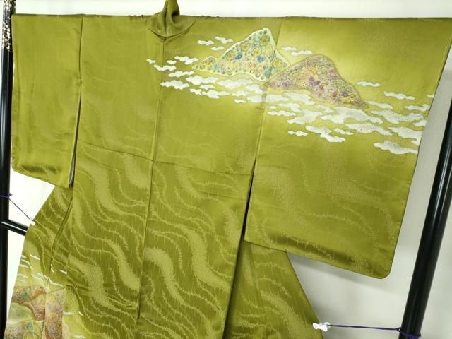 平和屋着物○極上 吉乃一廉 幻の辻が花 訪問着 絞り 辻が花 暈し染め  