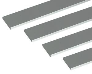 5営業日で発送 安田 アルミ平棒 1m 5.0x70mm シルバー 4本組