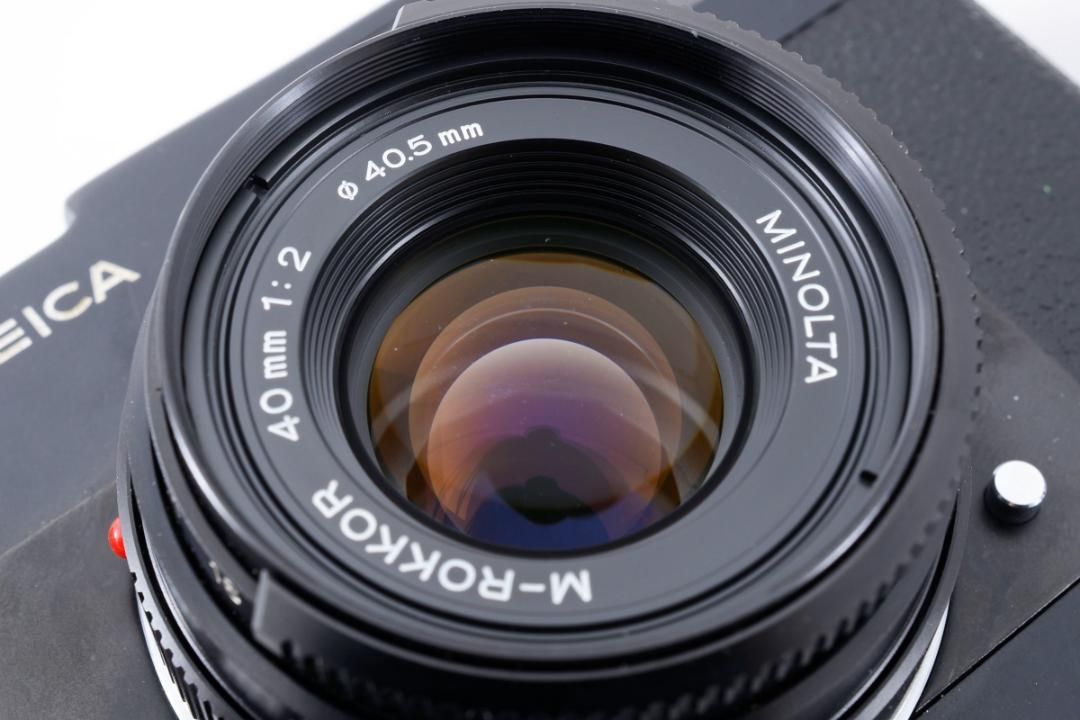 ✨美品✨LEICA ライカ CL Leitz WETZLAR M-ROKKOR 40mm F2 フィルム 