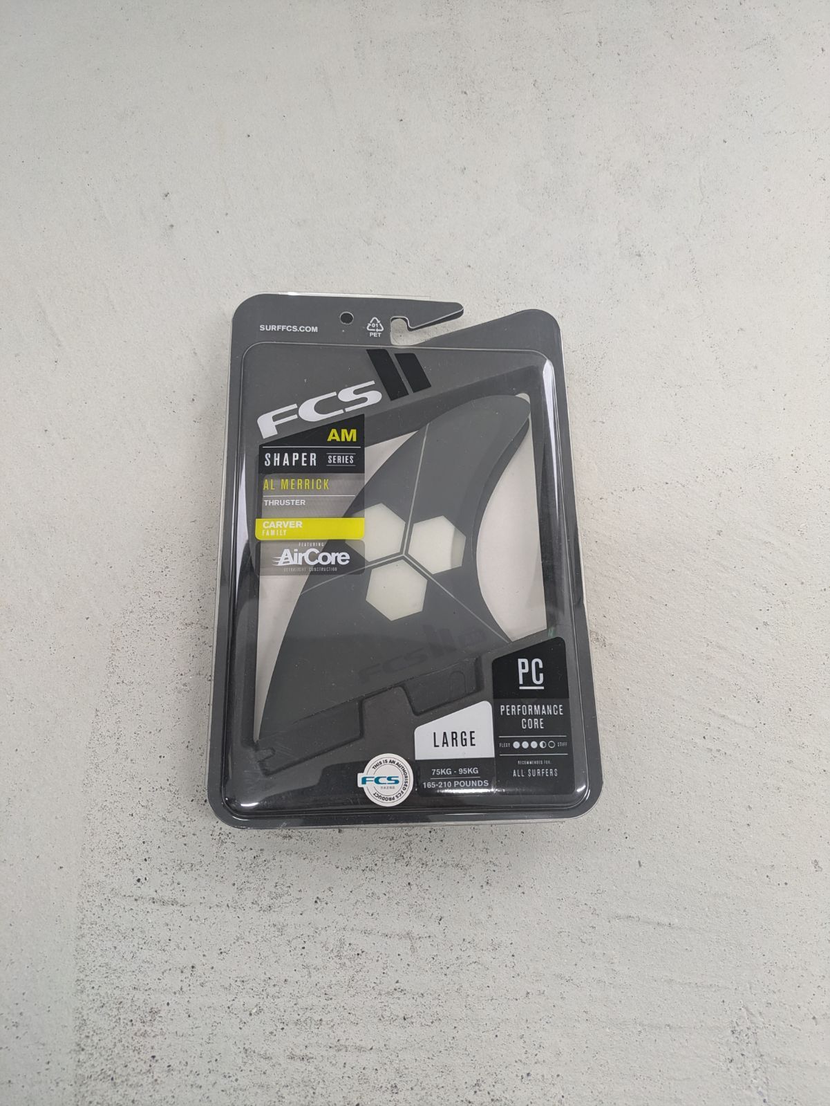 FCS2 AMフィン エアコア Lサイズ FCS2 フィン AM アルメリック