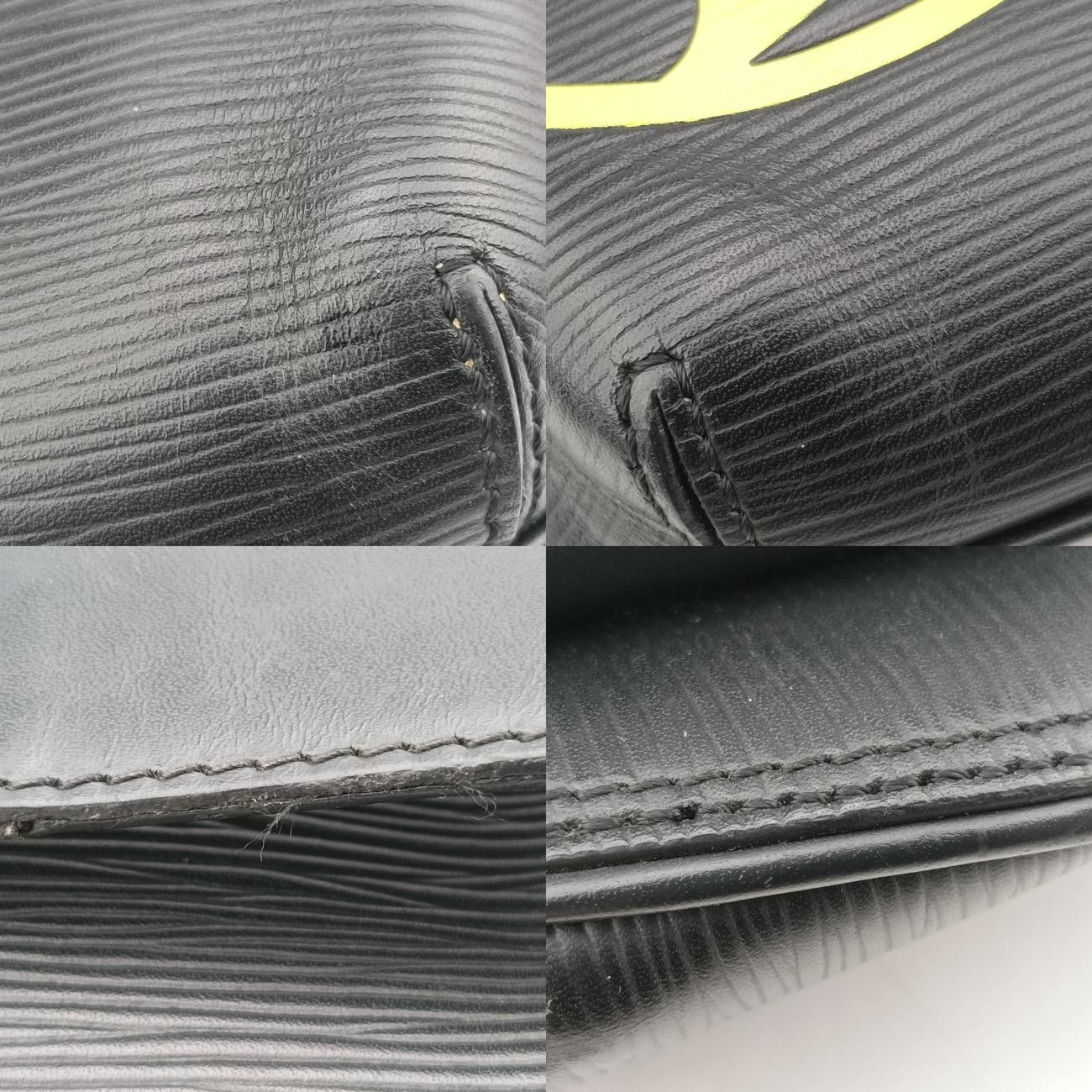 ルイヴィトンLouis VuittonバムバッグノワールエピM55131NZ2109