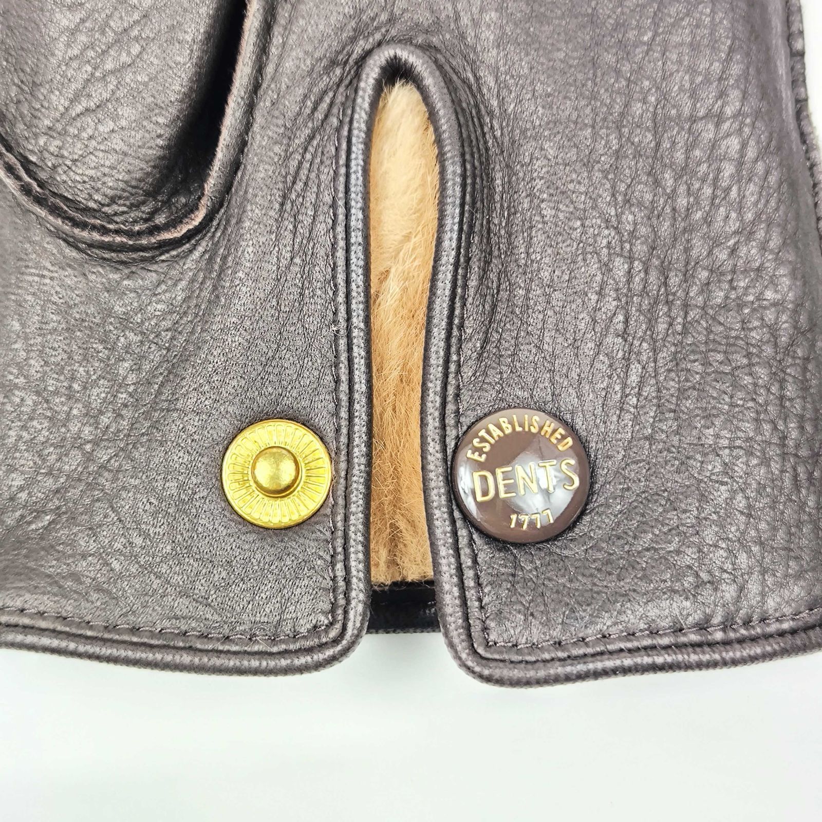 手袋 ダークブラウン