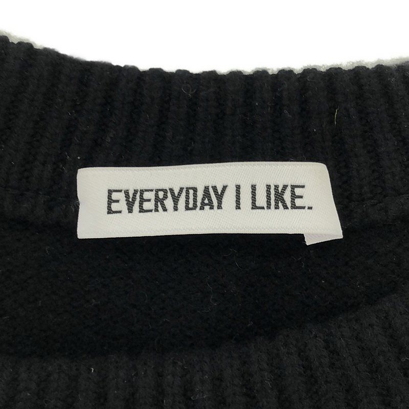 EVERYDAY I LIKE Ariesクルーネックニット Deuxieme Classe（ドゥーズィエムクラス）の「Ariesクルーネック