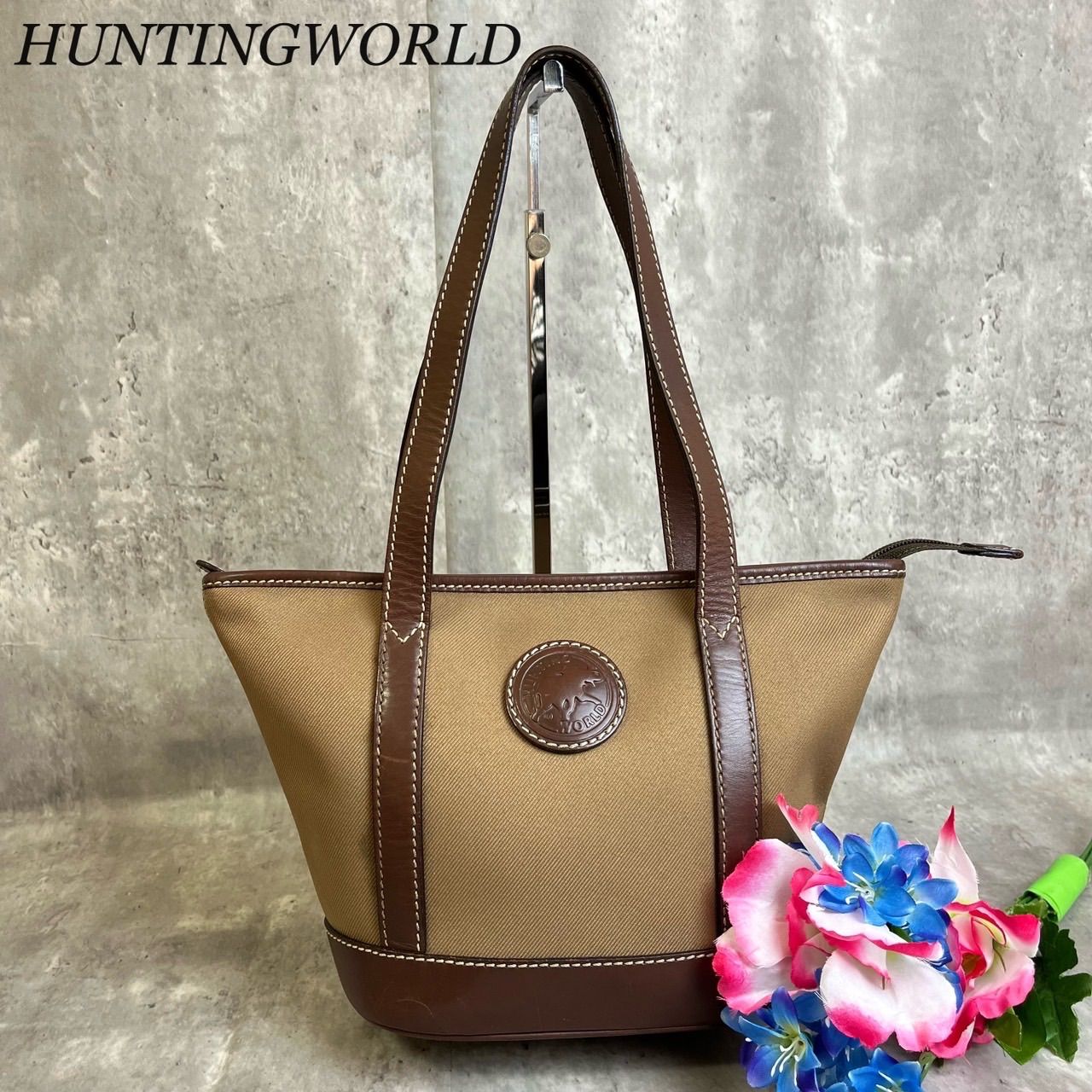 ✨極美品✨ HUNTING WORLD ハンティングワールド トートバッグ