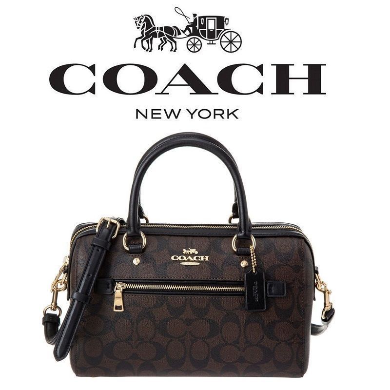 コーチバッグ【新作】 coach/コーチバッグ ハンドバッグ F83607 ショルダーバッグ ボストンバッグ 手提げバッグ レディース クロスボディー  斜めがけバッグ アウトレット品 紙袋付属 新品未使用 - メルカリ