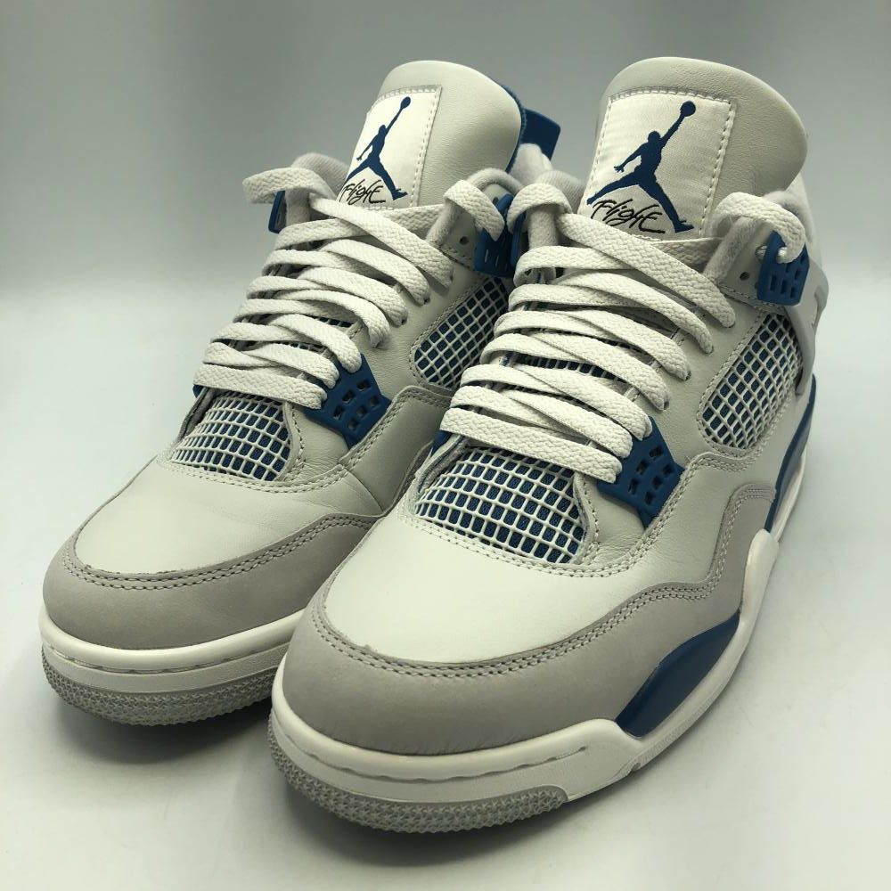 中古】NIKE AIR JORDAN 4 RETRO Industrial Blue サイズ28cm