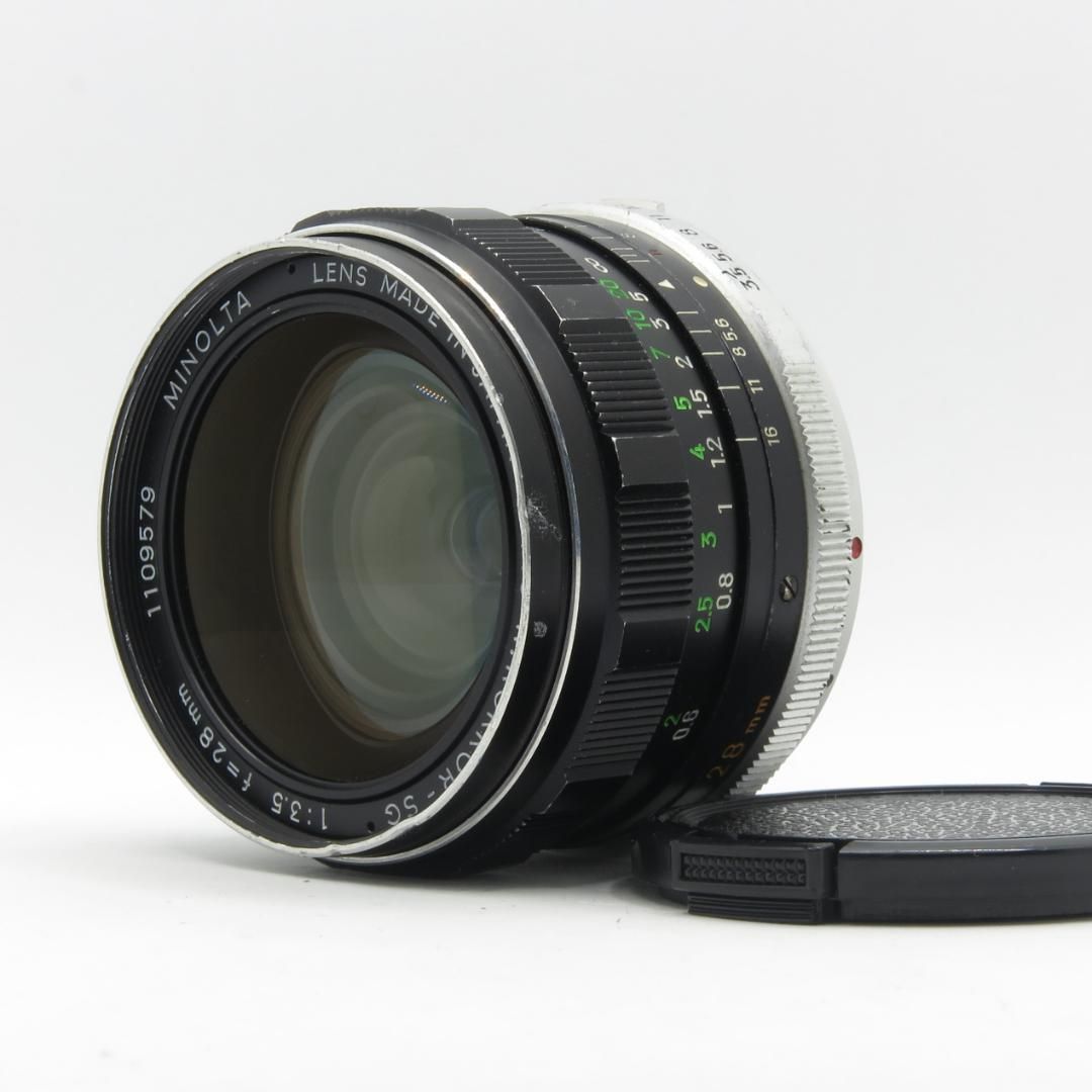 MINOLTA ROKKOR-SG 28㎜ f3.550201 【70％OFF】 - レンズ(単焦点)