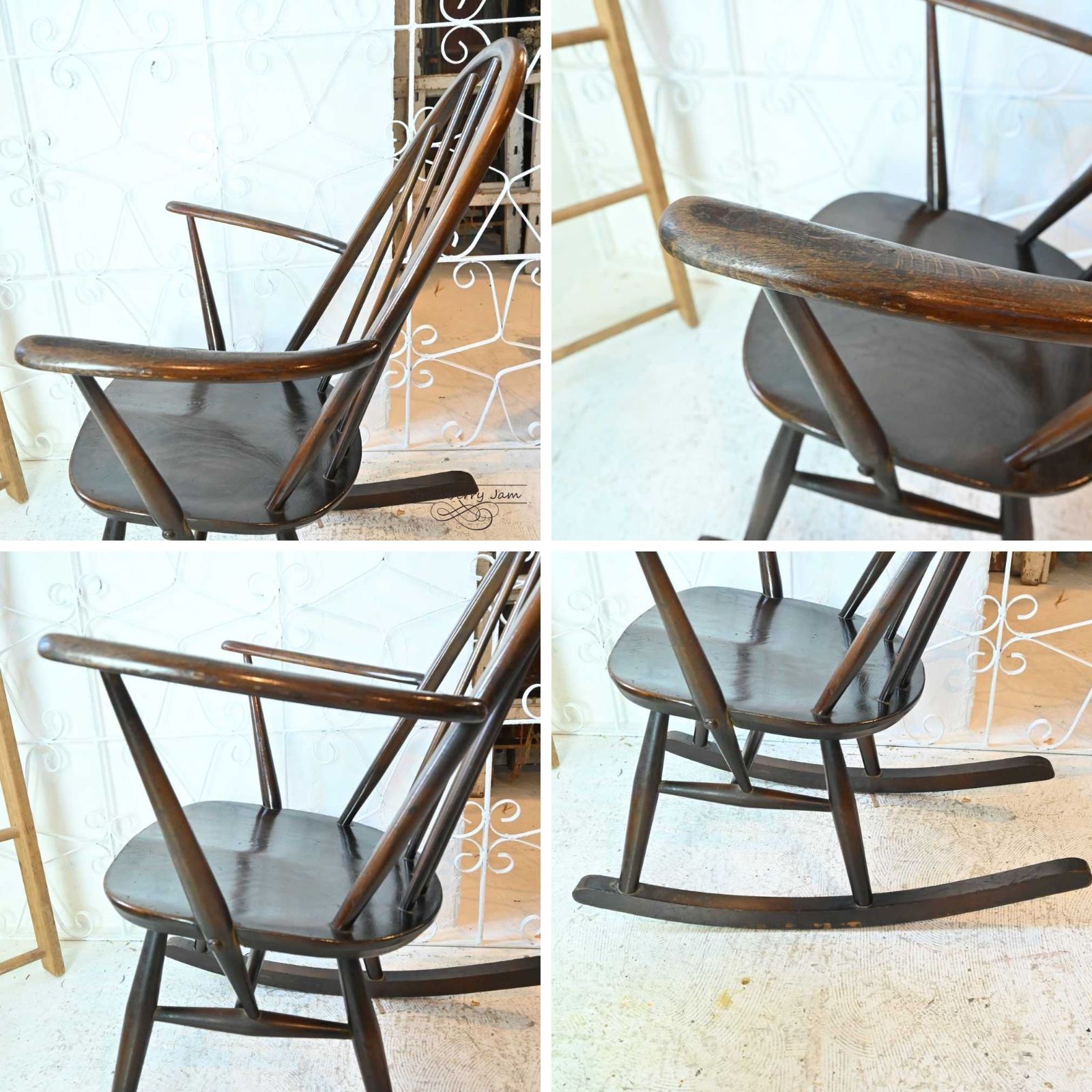 L3705-241 英国アンティーク ERCOL ロッキングチェア クエーカー L3705-241 英国アンティーク ERCOL ロッキングチェア クエーカー