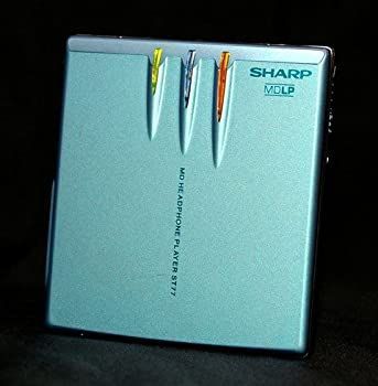 SHARP・ポータブルＭＤプレーヤー（MD-ST531）ピンク　※ＭＤＬＰ非対応(中古品) 中古】 SHARP・ポータブルMDプレーヤー【MD-ST531】ピンク MDLP非対応