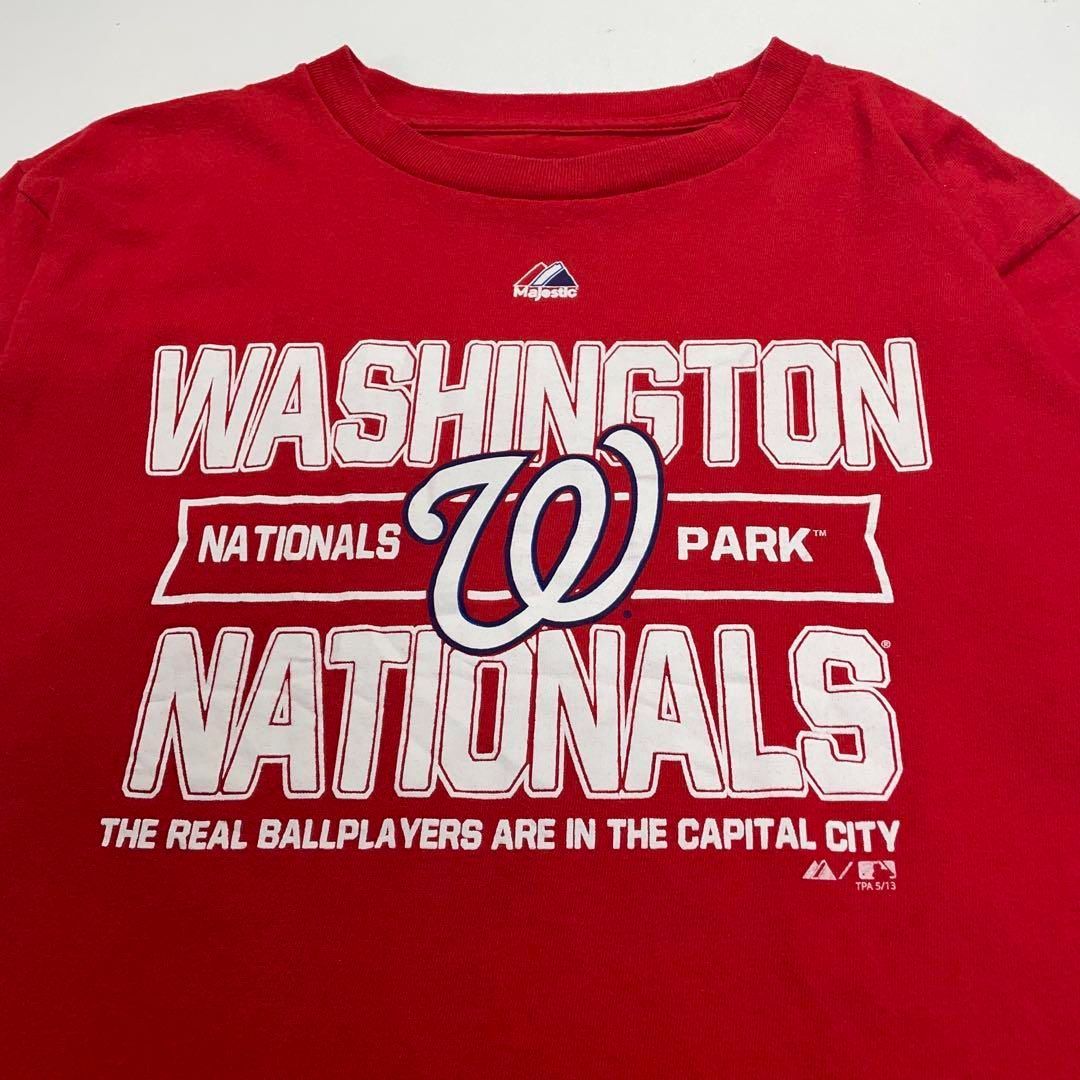 MLB ワシントンナショナルズ ベースボールTシャツ キッズL 160