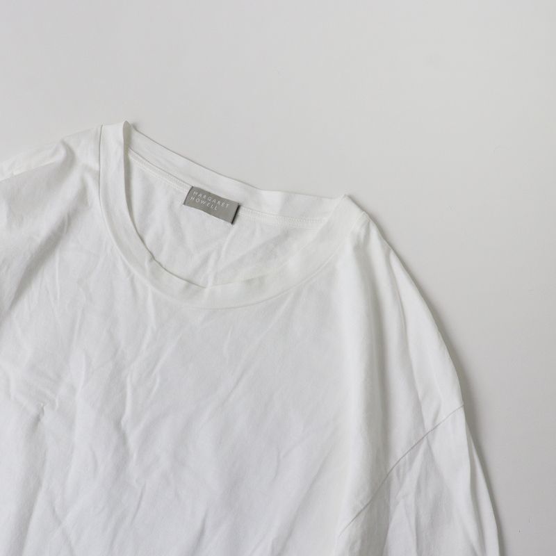 新品タグ付 2023SS マーガレットハウエル コットンカットソー 完売品 2023SS マーガレットハウエル MARGARET HOWELL OVERSIZED COTTON