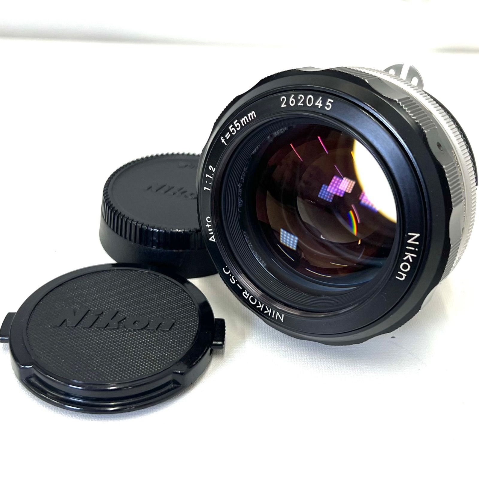 00036】 Nikon NIKKOR-S.C Auto F1.2 55mm Aiレンズ ニコン