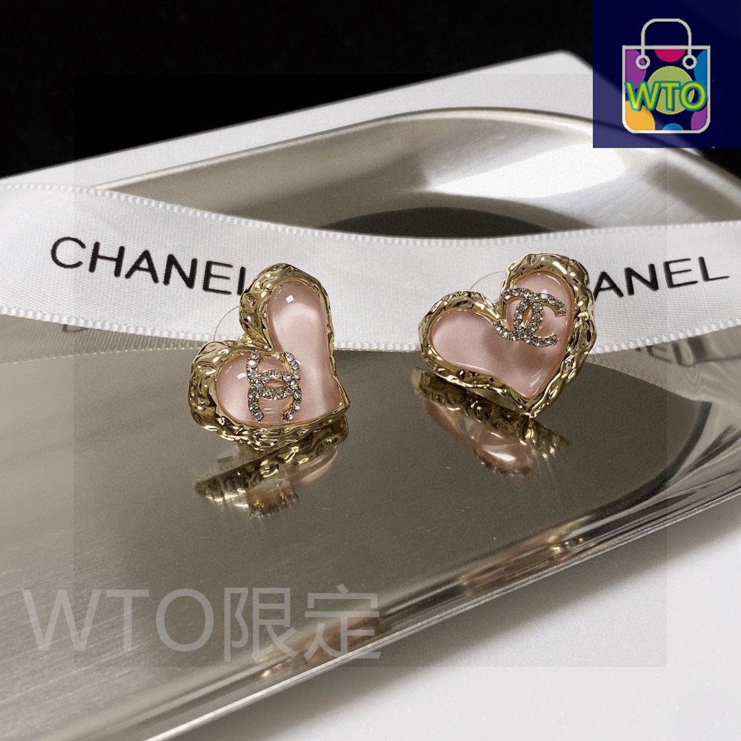 今日特価】Chanel シャネル クラシック ハート＆ダブル C イヤリング 