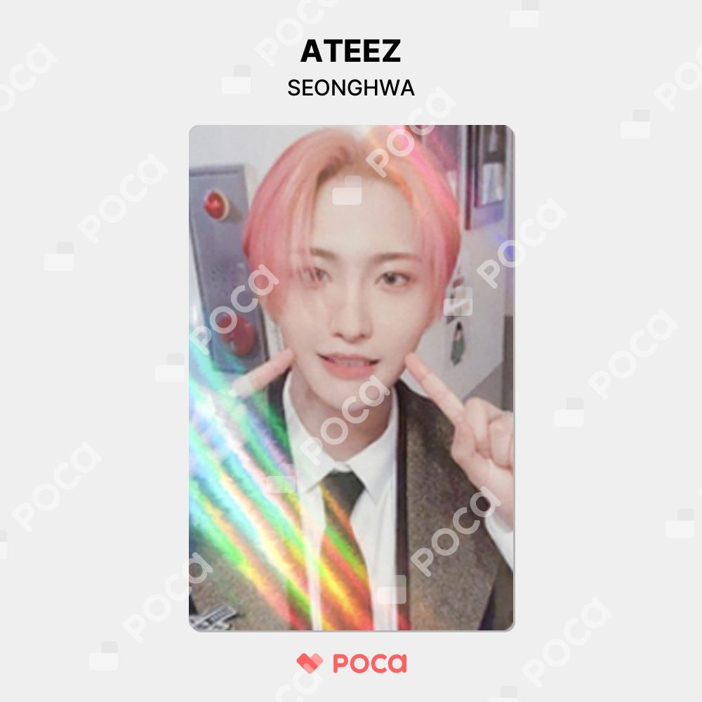 ATEEZ ソンファ FEVER epilogue kpopstore トレカ ATEEZ ソンファ】 ZERO : FEVER EPILOGUE KPOP STORE 公式 トレカ