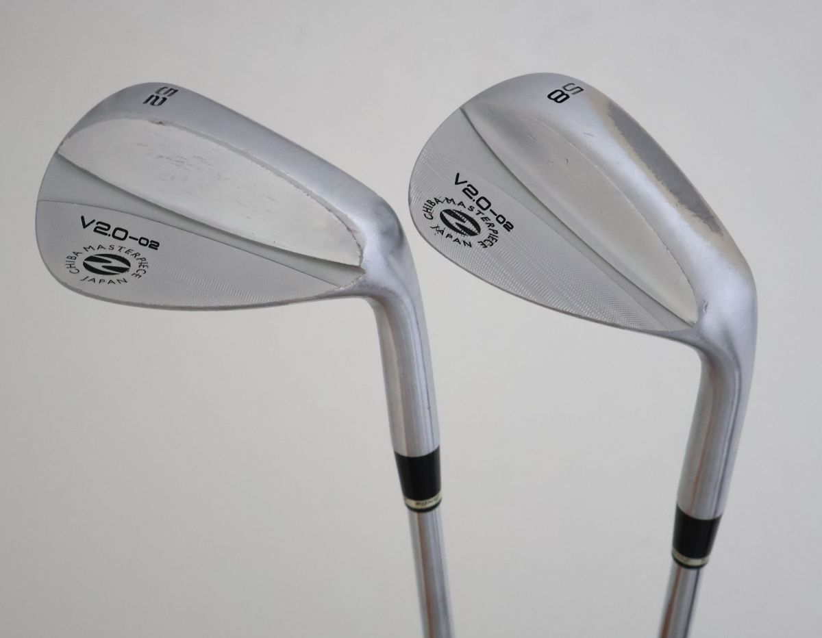 ●訳有 52°＆58° 2本セット Zodia ゾディア Chiba Master Piece マスターピース V2.0-02ウェッジ N.S.PRO MODUS3 TOUR 120 78049