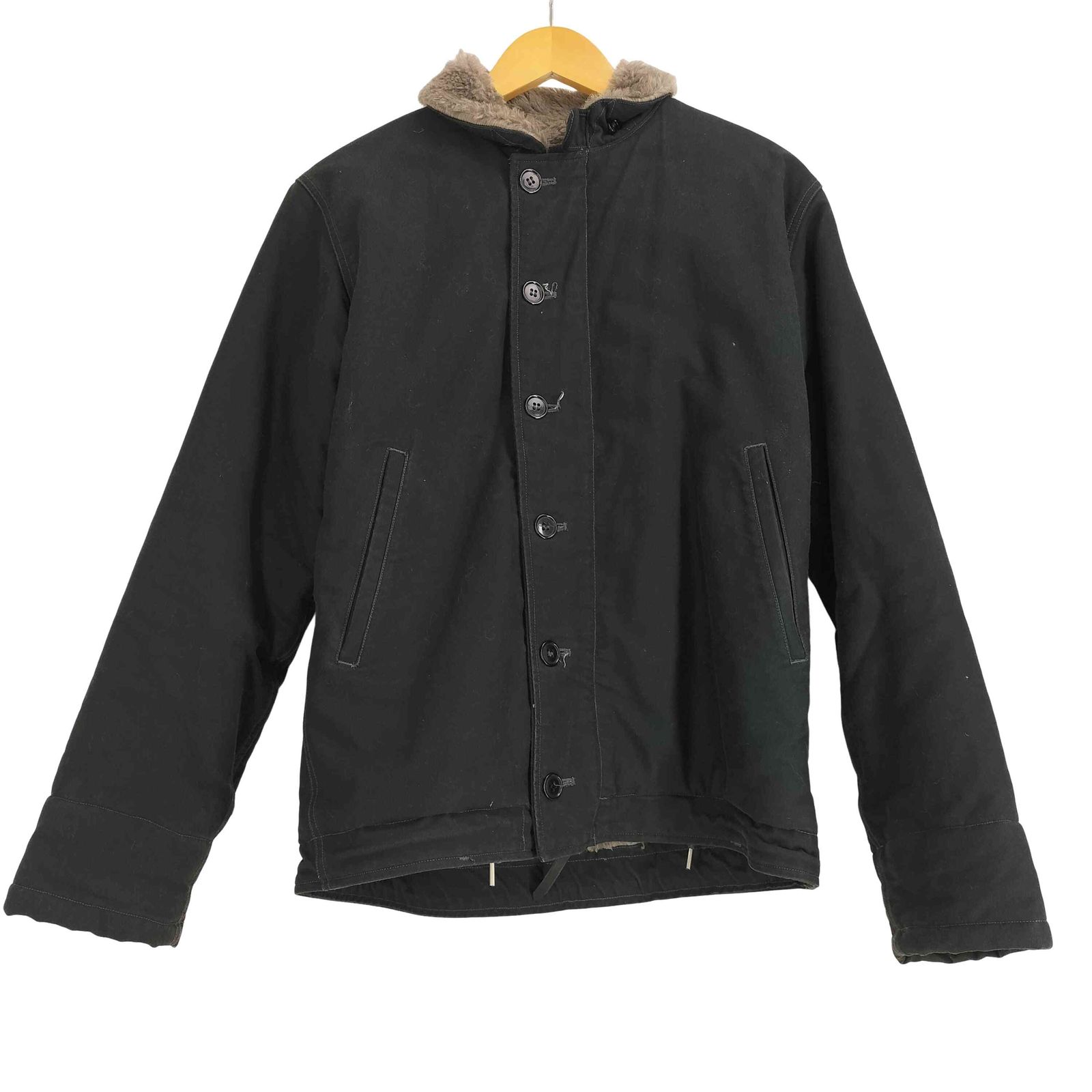 バズリクソンズ BUZZ RICKSONS U.S.NAVY バックプリント N-1 デッキ 