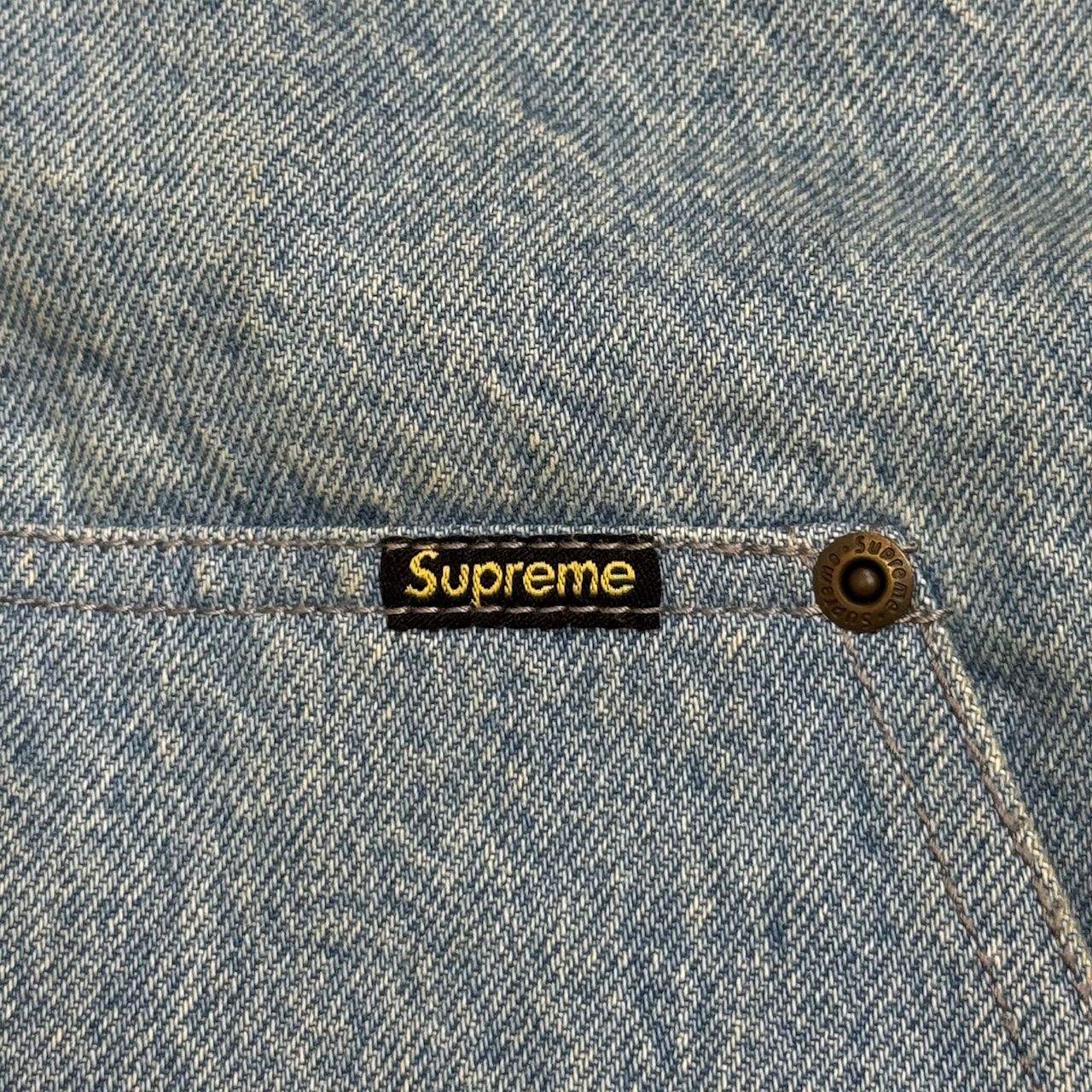 Supreme デニムベスト ネイト・ロウマン Sサイズ Supreme デニムベスト ネイト・ロウマン Sサイズ - メルカリ