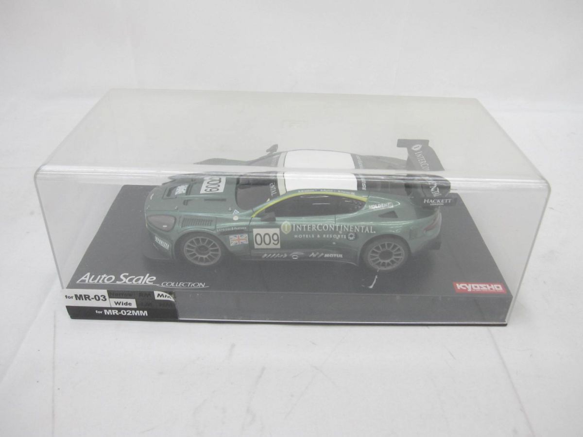 【送料無料（一部地域を除く）】 ミニカー 中古品 京商 アストンマーティン レーサー ミニッツ ホビーラジコン