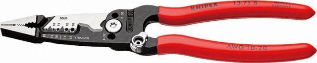 クニペックス(KNIPEX)電気技師用多機能ペンチ 1371-8
