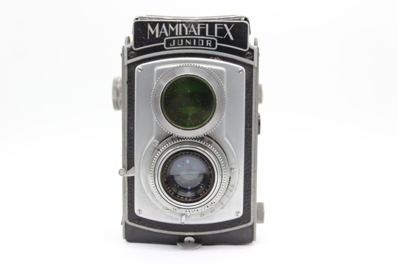 訳あり品】 マミヤ Mamiyaflex Junior Neocon Towa Koki 7.5cm F3.5 二