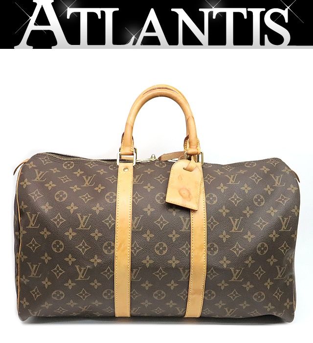 ルイヴィトンLouis Vuitton キーポル45 ボストンバッグ モノグラム LOUIS VUITTON ルイヴィトン モノグラム キーポル45 ボストン