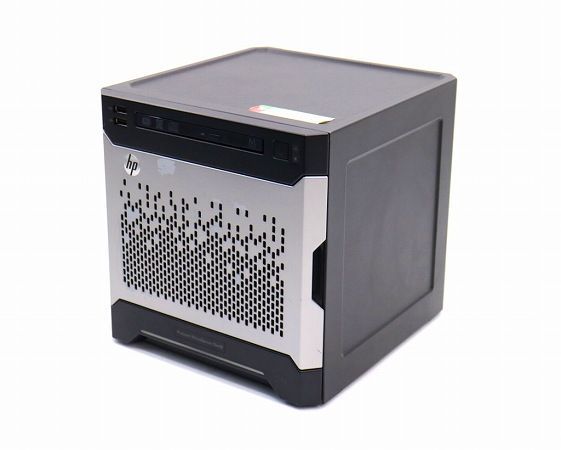 hp ProLiant MicroServer Gen8 Core i3-3240 3.40GHz 16GB 1TBx2台(SATA3.5インチ/RAID1構成) DVD+-RW SmartArray B120i 中古