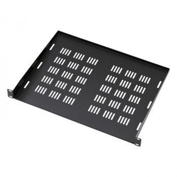 サンワサプライ EIA用スリット付棚板 1U ブラック CP-SVNT1UBKA