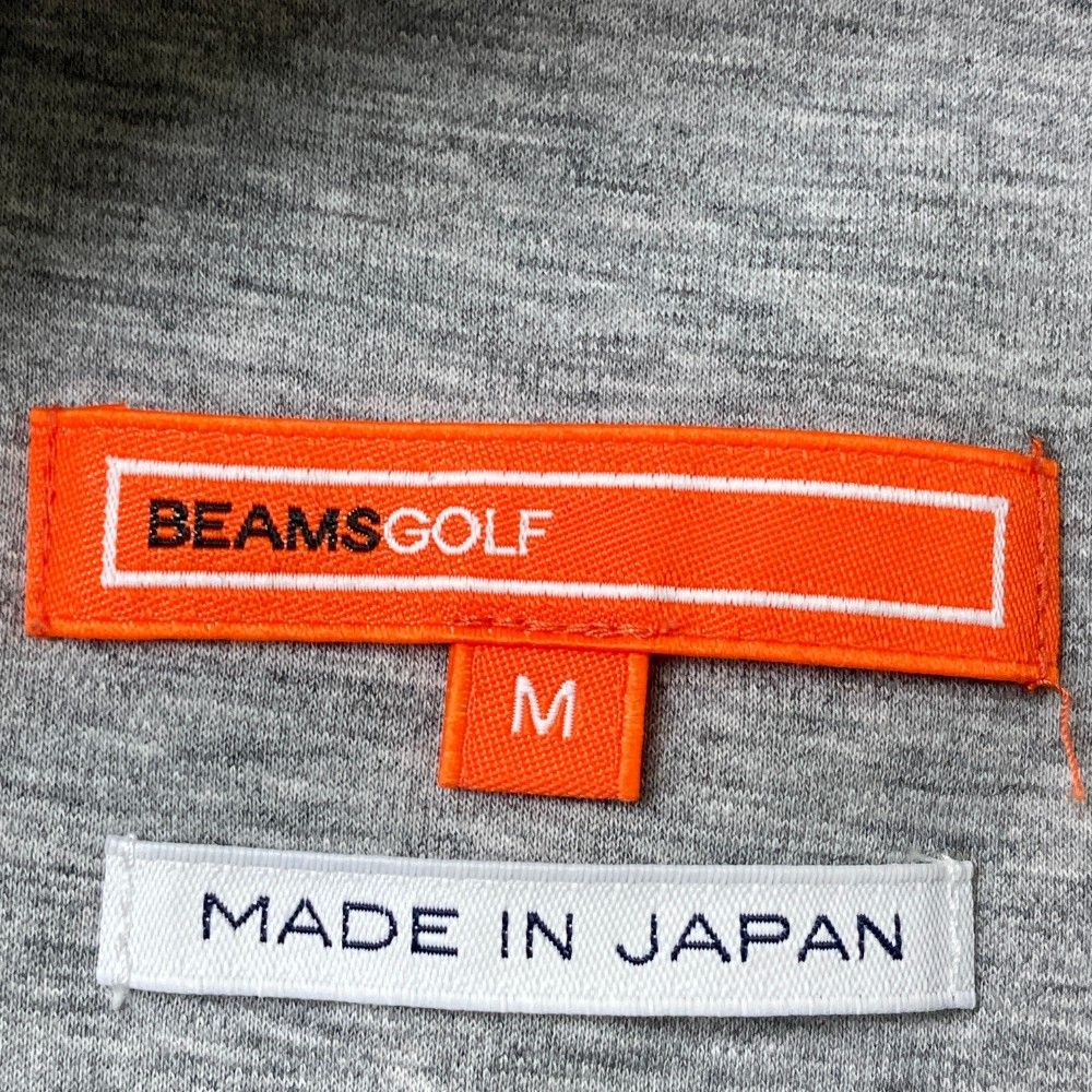 サイズ：M BEAMS GOLF ビームスゴルフ ハイネック 長袖Tシャツ