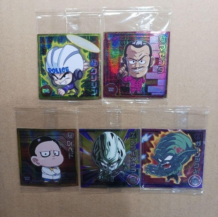 ドラゴンボール超戦士シールウエハース超 最強のHERO 5枚