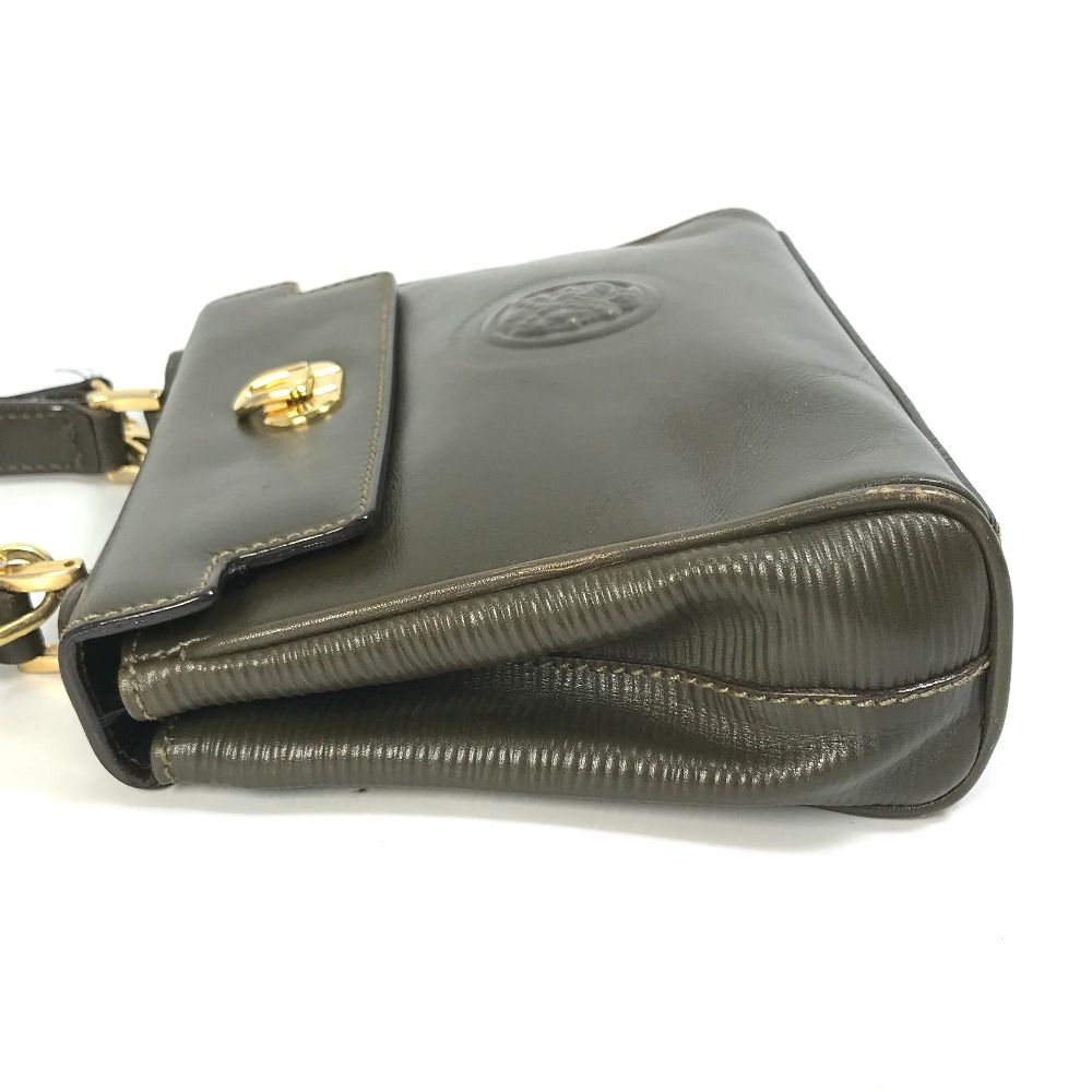 フェンディ FENDI キルティングレザー ショルダーバッグ ヴィンテージ フェンディ FENDI キルティングレザー ショルダーバッグ