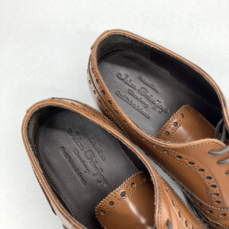 ジャランスリウァヤ　ブラウン ウィングチップ EDWARD 98650 JALAN SRIWIJAYA ジャランスリウァヤ ウィングチップシューズ