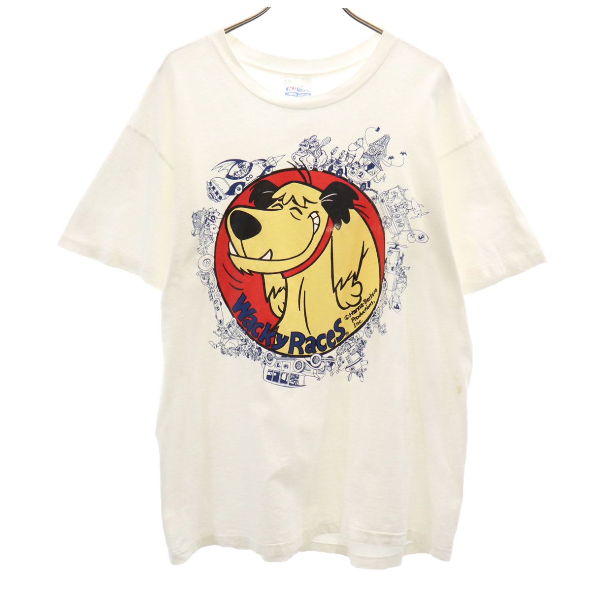 Hanes ヘインズ 80s USA製 ヴィンテージ チキチキマシン猛レース 