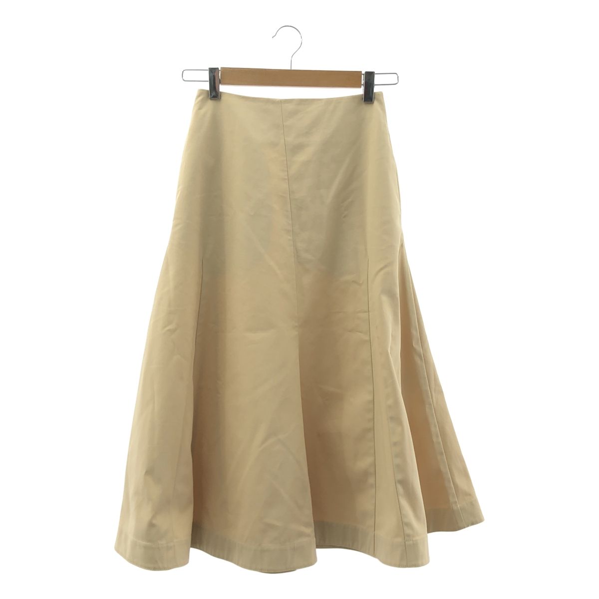 美品】 JIL SANDER / ジルサンダー | コットン フレア ロングスカート