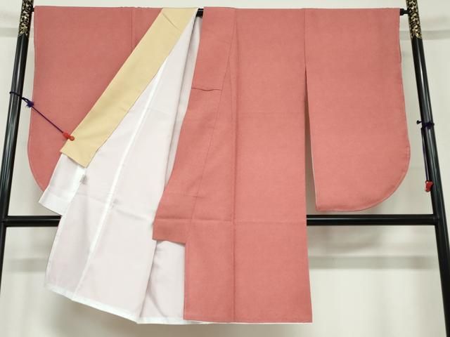 平和屋着物 小振袖 二尺袖 江戸小紋 鮫小紋柄 洗える着物 DAAW5693ud