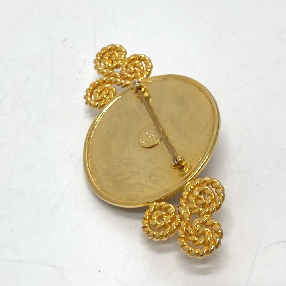 美品　セリーヌ 凱旋門 スターボール ヴィンテージ　ブローチ 美品】セリーヌ ブローチ スターボール 凱旋門 ゴールド - メルカリ