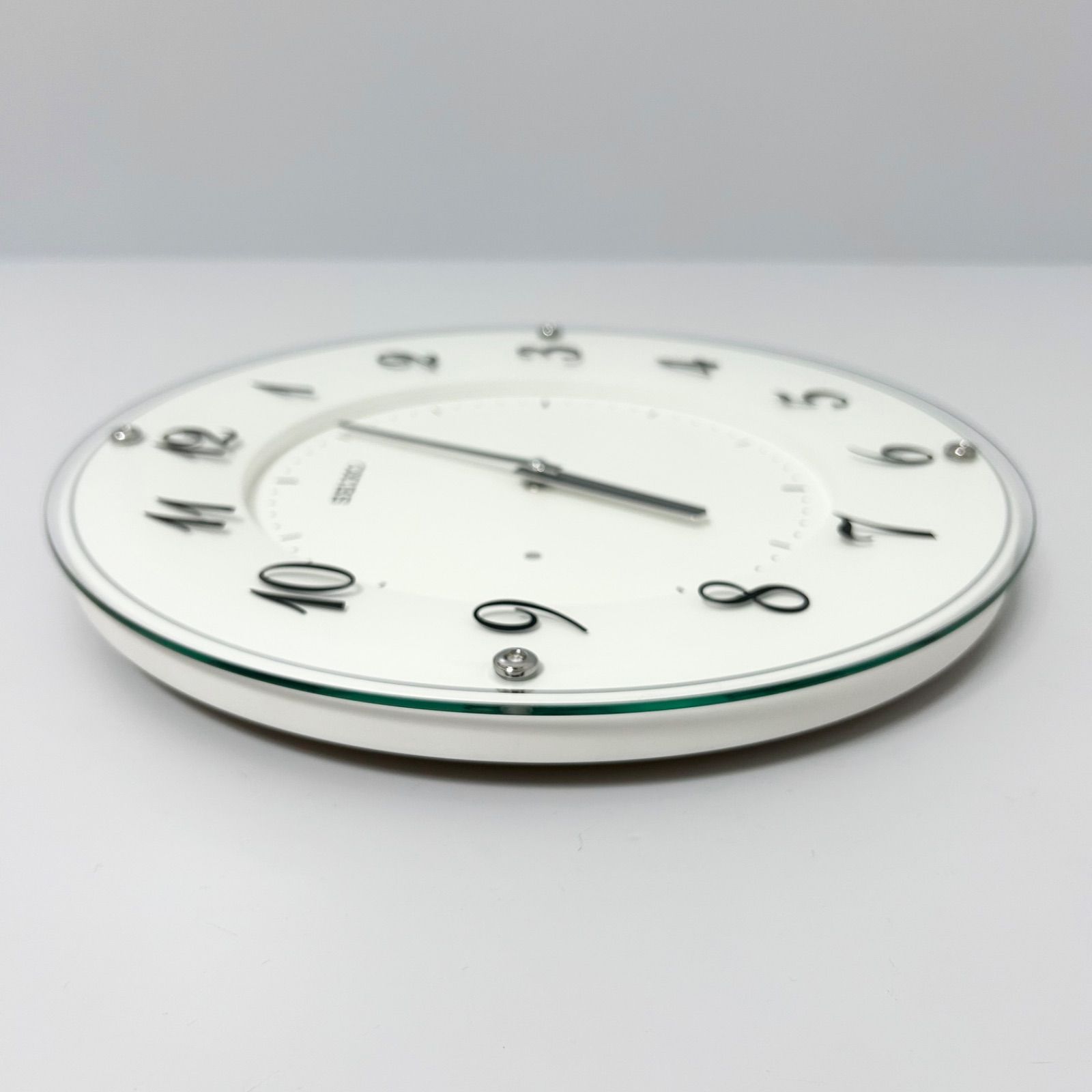 SEIKO 壁時計 ホワイト 破損あり 廃盤 SEIKO セイコー 壁掛け時計 正規品 ラ・クロック KX503W ホワイト