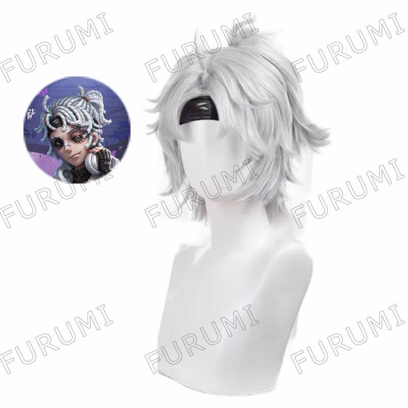 ほっそりとした 第五人格 囚人 ルカ バルサー B.duckコラボ第二弾 cos 白いタイプ ウィッグ付き カツラ 上下セット かわいい イベント コスプレ衣装 クリスマス ハロウィン 変装 学園祭 男女兼用 ハロウィン お正月 祭り プレゼント お誕生日 仮装 【アウトレット特価品】